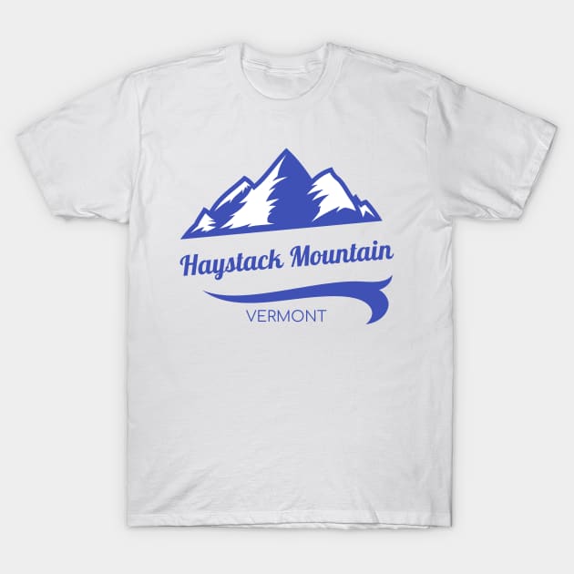 Haystack Mountain ski - Vermont T-Shirt by MasterClassic